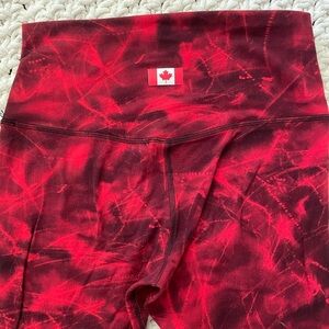 Lululemon team Canada leggings